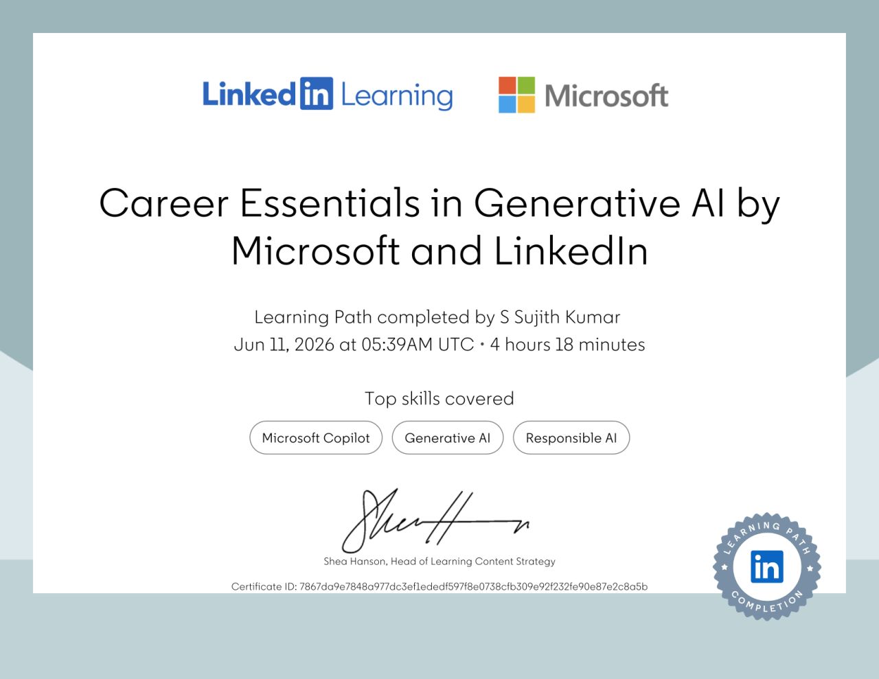 Career Essentials in Generative AI