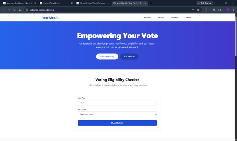 VoteWise-AI preview